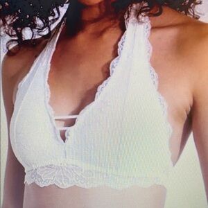 Gilly Hicks White Lace Bralette
